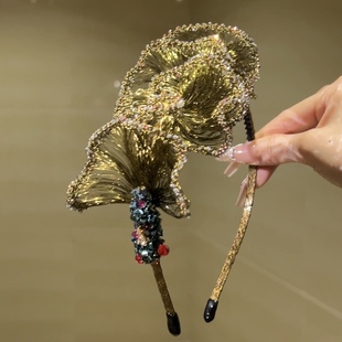 莫奈原创锦鲤细跟发箍设计气质高级感日常百搭款