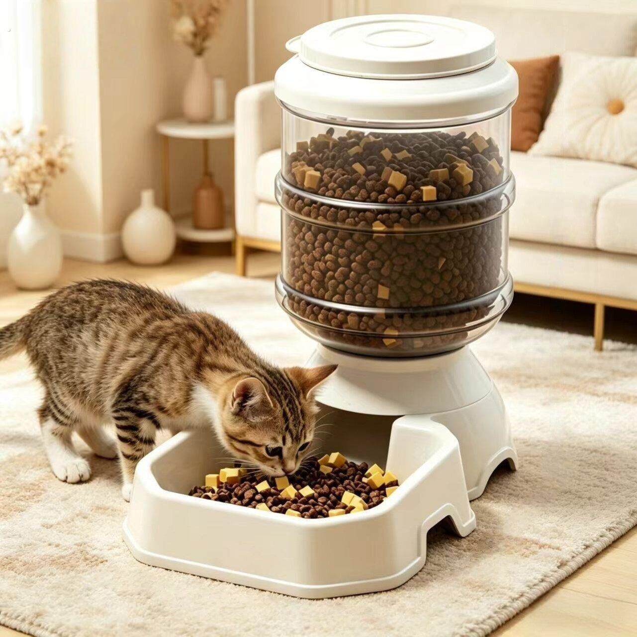 宠物自动饮水器猫狗通用大容量外出便携免加水加粮器喂食器组合