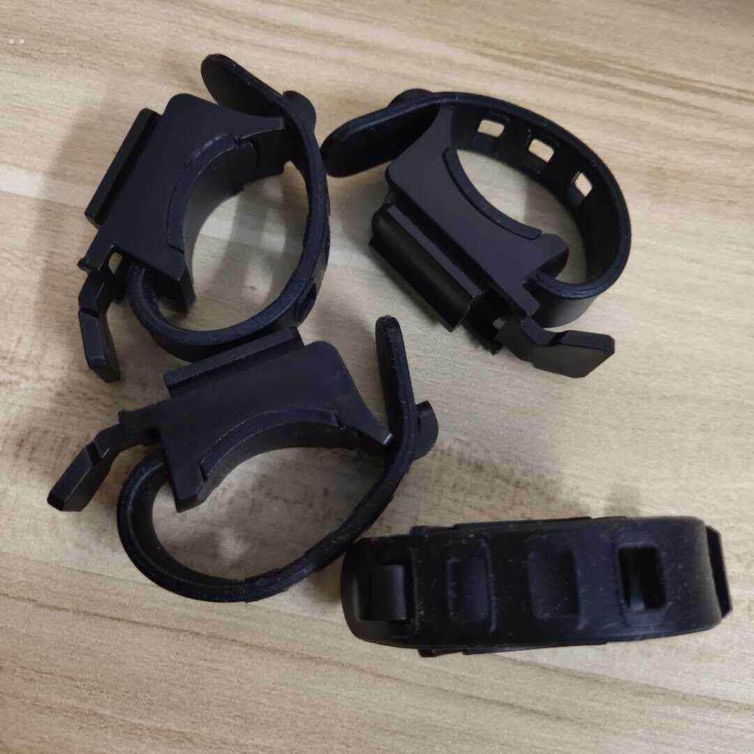 自行车灯单车底座灯架绑带手电筒骑行装备配件学生夜骑山地车前灯