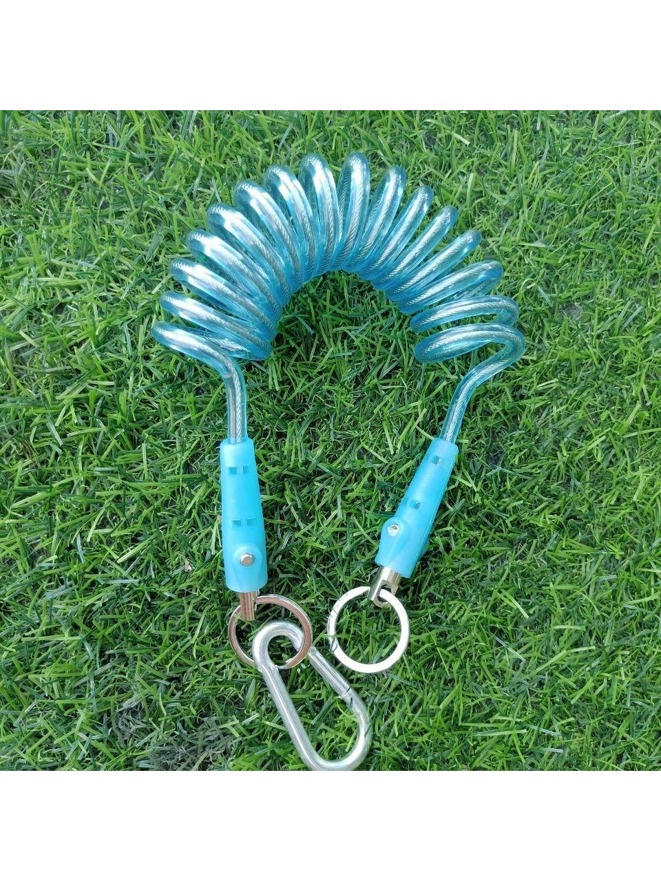 电动扳手专用安全绳失手绳粗钢丝架子工木工带小挂钩