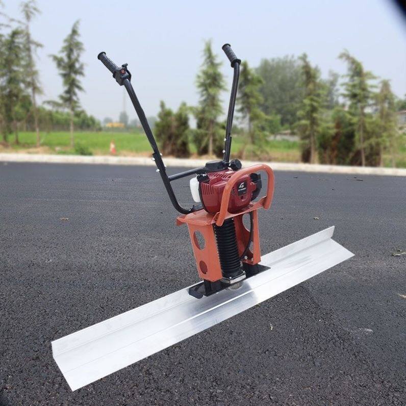 混凝土汽油振平尺路面整平机电动220v大震力振动尺水泥地面震动