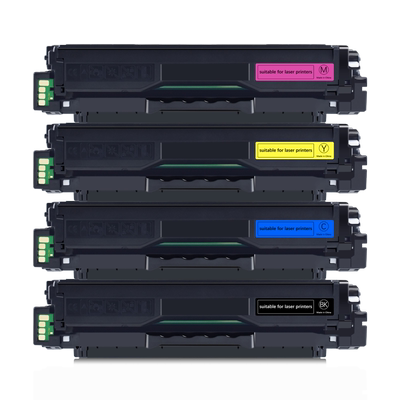 C140X四色粉盒适用三星Xpress彩色激光打印机C145X墨盒C1404W硒鼓C1454N粉仓CLT-K504S黑彩粉合晒鼓墨鼓耗材