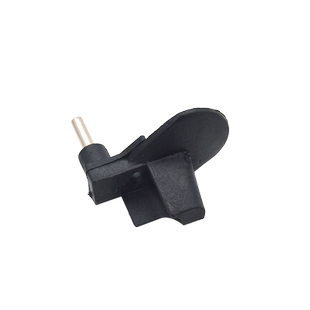 罗松光头强汽油锯减震胶垫挡链块塔型弹簧防抖垫汽油锯配件黑色垫