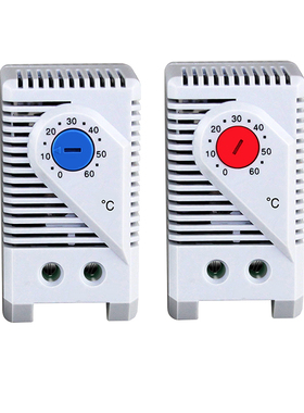 台准工业机柜散热机械温控器常开KTS011常闭KT0011加热器温控仪