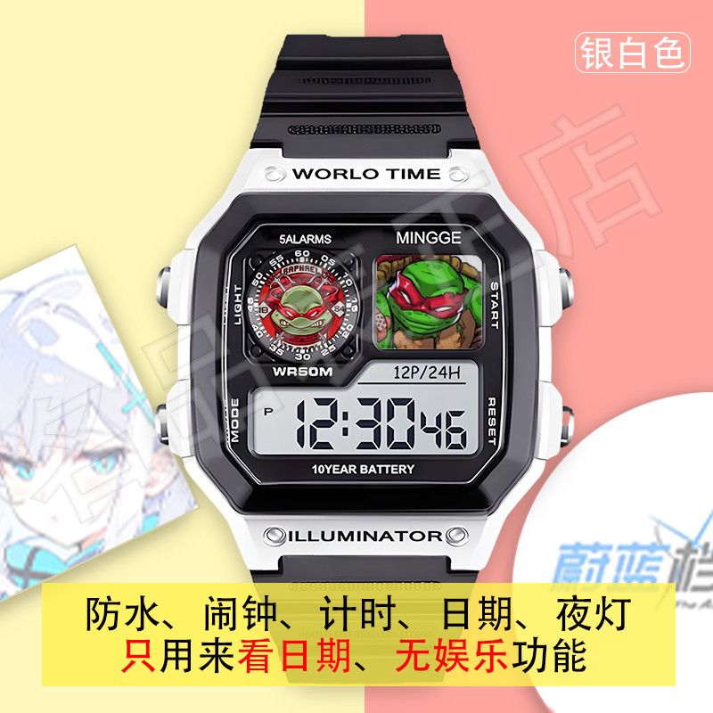 忍者神龟·动漫路飞来图