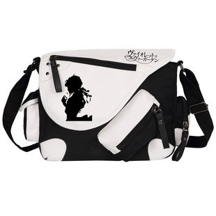 2024紫罗兰永恒花园斜挎包 薇尔莉特周边背包 动漫男女二次元单肩