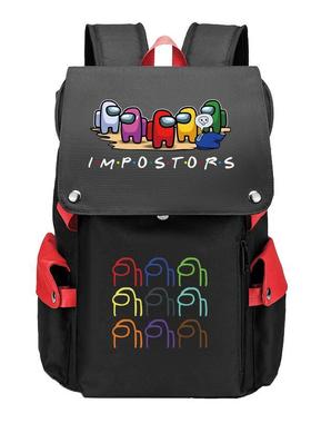 2025among us太空狼人杀学生书包steam游戏cos在我们之中之间双肩