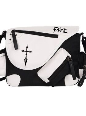 2025新款Fate Stay Night周边单肩包FGO书包Saber男背包斜挎包动