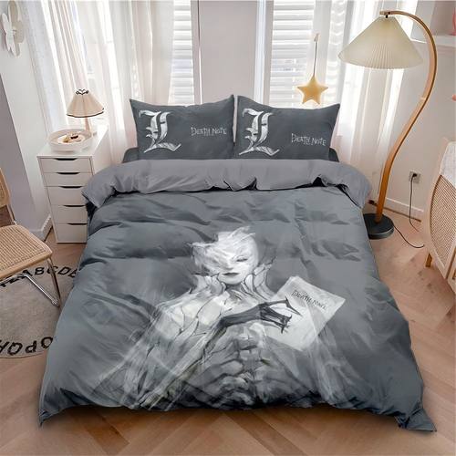 死神笔记被套四件套卡通