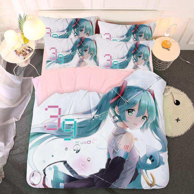 二次元动漫初音未来四件