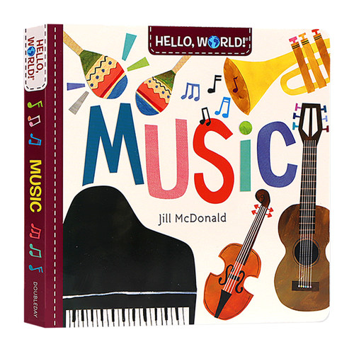 你好世界系列音乐英文原版绘本