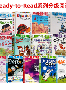 Ready to Read 儿童分级阅读系列L1-3 英文原版绘本 Natural Disasters 自然灾害机器人奥拓的冒险小老虎丹尼尔儿童平装图画故事书