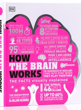 DK视觉图解百科 大脑是如何运作的 How the Brain Works 英文原版大脑运作百科科普可视化图解案例DK经典科普百科书籍精装彩色插图