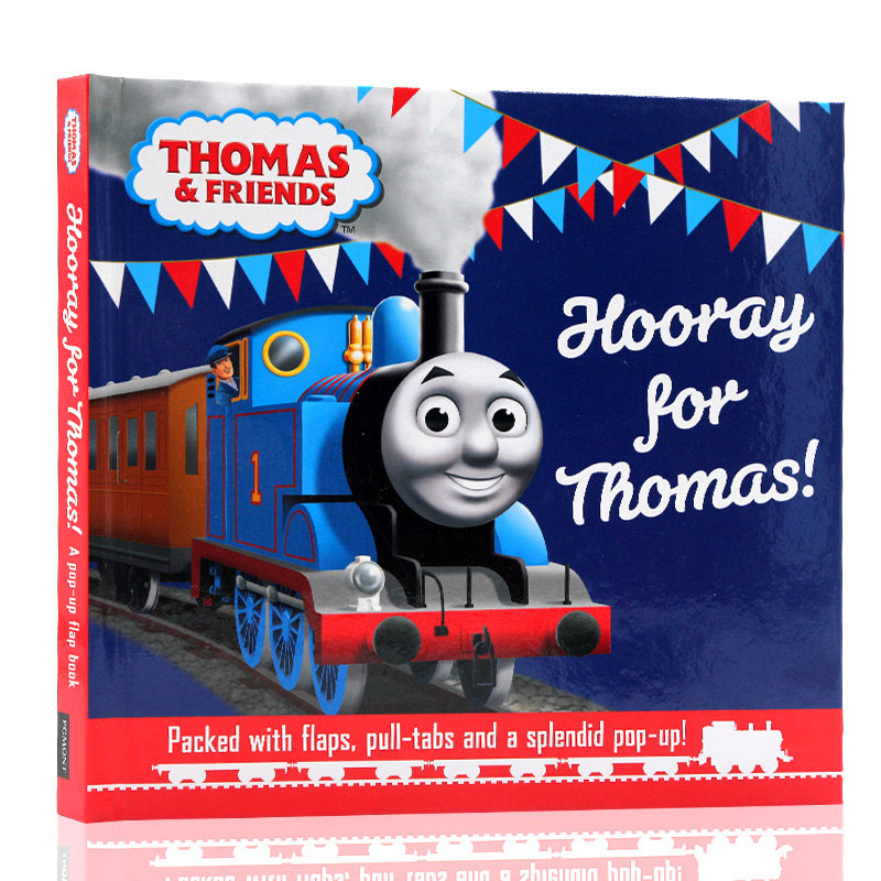 英文原版绘本thomas and friends托马斯和他的朋友们系列hooray for