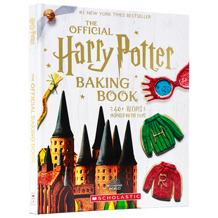 Official 美食 重现魔法世界 精装 英文原版 The 彩图食谱 Potter Harry 烹饪技巧和建议 哈利波特官方烘焙食谱 Baking 大量 Book