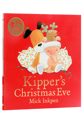 小狗奇普的平安夜 英文原版绘本 Kipper's Christmas Eve 平装 廖彩杏书单 获斯马尔蒂斯奖 儿童启蒙认知幼少儿图书英语圣诞节主题