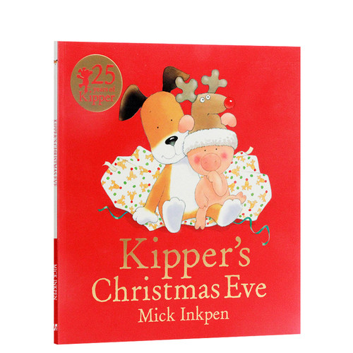小狗奇普的平安夜 英文原版绘本 Kipper's Christmas Eve 平装 廖彩杏书单 获斯马尔蒂斯奖 儿童启蒙认知幼少儿图书英语圣诞节主题