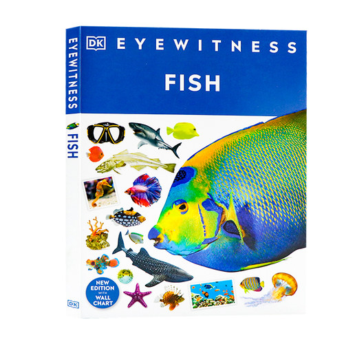 DK出品目击者鱼类英文原版