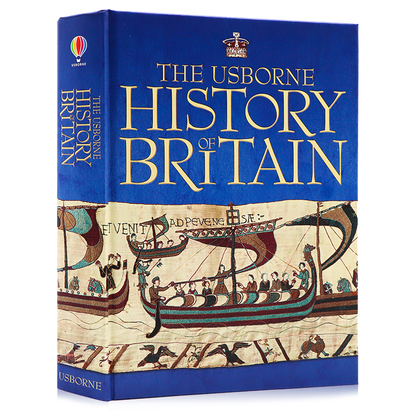 现货 大英百科历史书英文原版 The Usborne History of Britain 中小学生英国历史科普百科全书进口图书精装收藏版插图Usborne