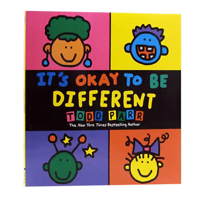 正视并接受自己和他人不一样没关系英文原版绘本 It's Okay To Be Different  儿童英语启蒙读物