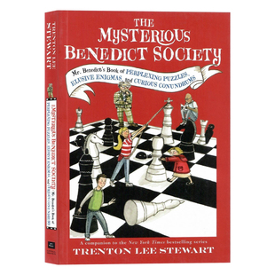 Society Stewart 英文原版 Lee 迪士尼悬疑冒险剧周边 本尼迪特天才秘社系列 Benedict Mysterious The 好奇之书 本尼迪特先生