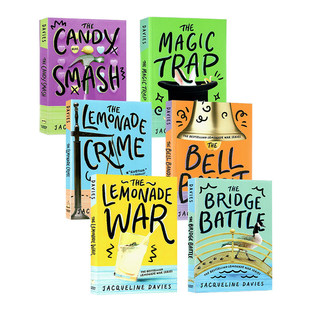 现货 柠檬水战争系列6册英文原版 The Lemonade War The Lemonade Crime 神秘失踪的钱谁偷了大笨钟儿童理财经济悬疑小说进口书籍