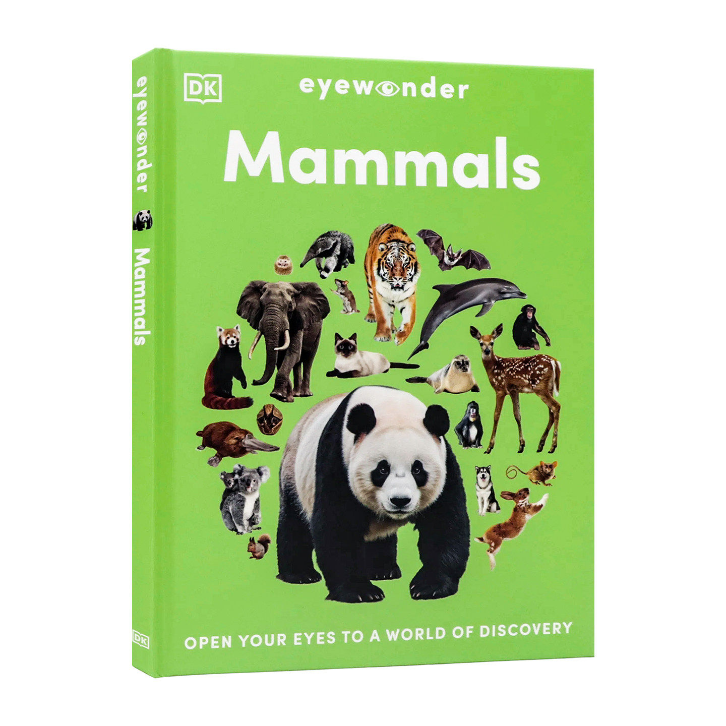 DK 目击者系列哺乳动物 英文原版科普绘本 Eyewonder Mammals 少儿自然科学启蒙 高清实拍动物图 讲解动物习性与栖息地 精装