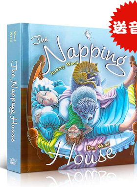 现货 英文原版绘本The Napping House board book打瞌睡的房子 廖彩杏 吴敏兰书单纸板书  第31本