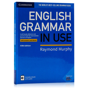 english grammar in use进口英文原版图书 新版剑桥英语语法初级中级高级实用大学英语语法大全手册自学教材书籍