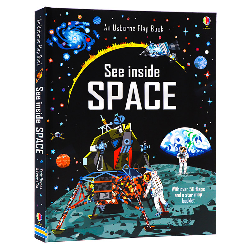 Usborne太空百科科普翻翻书