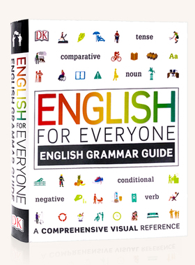 DK人人学英语 英语语法指南 English for Everyone English Grammar Guide DK 英语综合训练参考书 英文原版