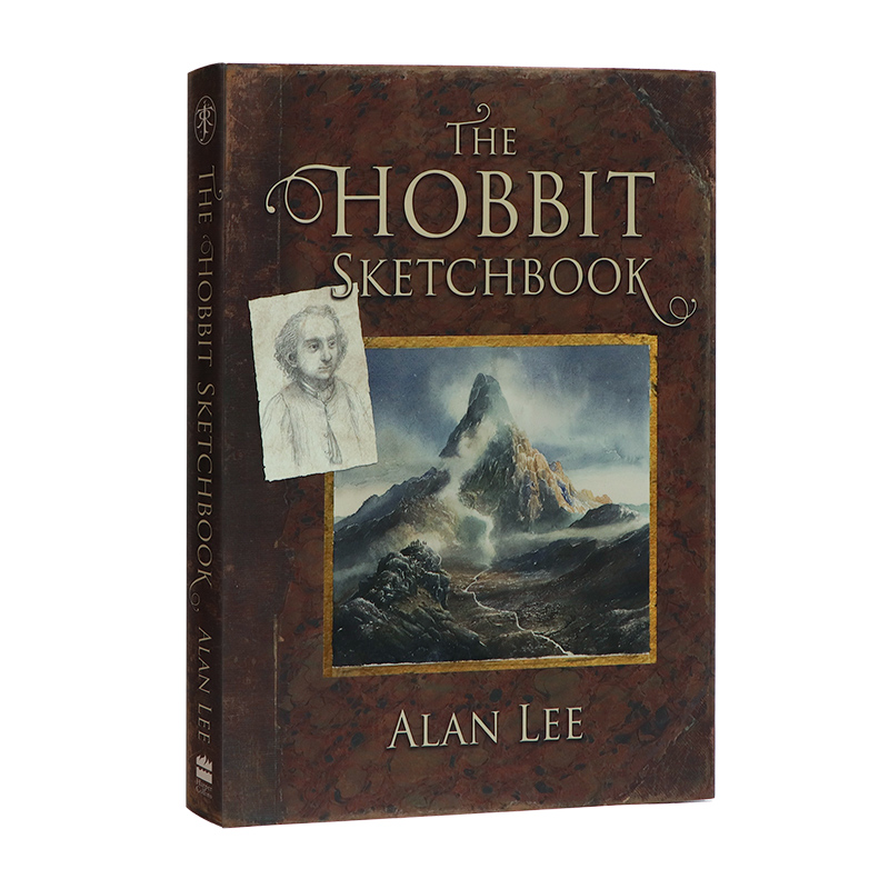 霍比特人素描手稿集  英文原版  The Hobbit Sketchbook   奥斯卡奖 艾伦李 Alan Lee  HarperCollins 精装进口原版英语艺术类书籍