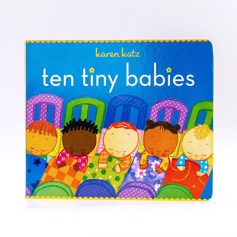 卡伦卡茨 karen katz ten tiny babies 十个小宝贝 英文原版绘本 数字