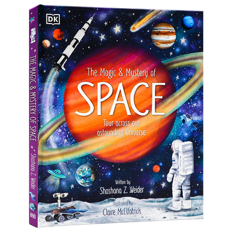 DK太空的神奇与奥秘 惊奇宇宙之旅 英文原版 The Magic and Mystery of Space 儿童天文宇宙知识百科科普全彩插图书 学生课外阅读