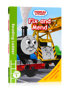 托马斯和朋友们Thomas and Friends Fix and Mend英文原版分级阅读入门级Reading Ladder Level 1英语故事图画书 儿童绘本3-5岁