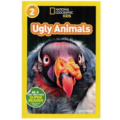 英文原版绘本National Geographic Kids Level2:Ugly Animals 国家地理分级阅读 少儿科普百科英语童书