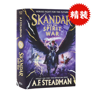 斯坎达系列第五部最终章 斯坎达尔与灵魂之战英文原版 Skandar and the Spirit War 纽约时报畅销书系列青少年读物奇幻小说 精装