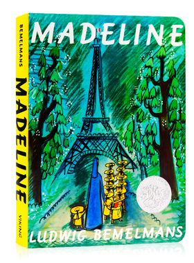 凯迪克银奖绘本 永远的玛德琳 英文原版绘本 Madeline 廖彩杏吴敏兰书单 儿童经典英语启蒙图画书纸板书 Ludwig Bemelmans