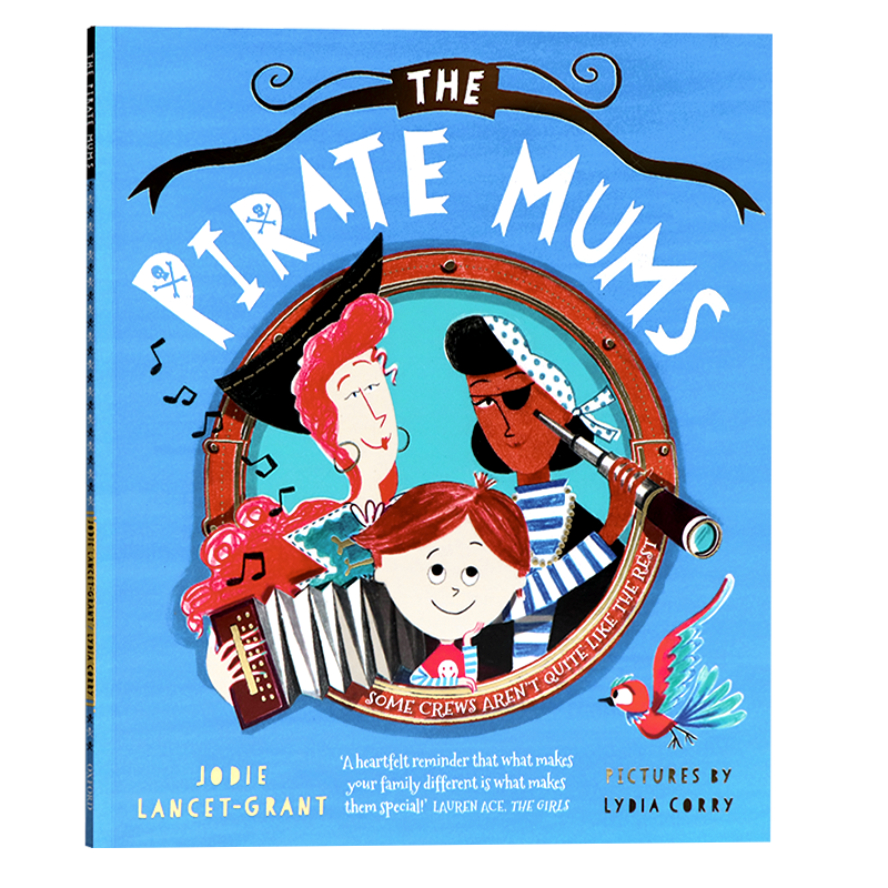牛津精品绘本 海盗妈妈 英文原版 The Pirate Mums 情节绘本 儿童冒险故事图画书 亲子互动共读 进口图书 牛津大学出版社