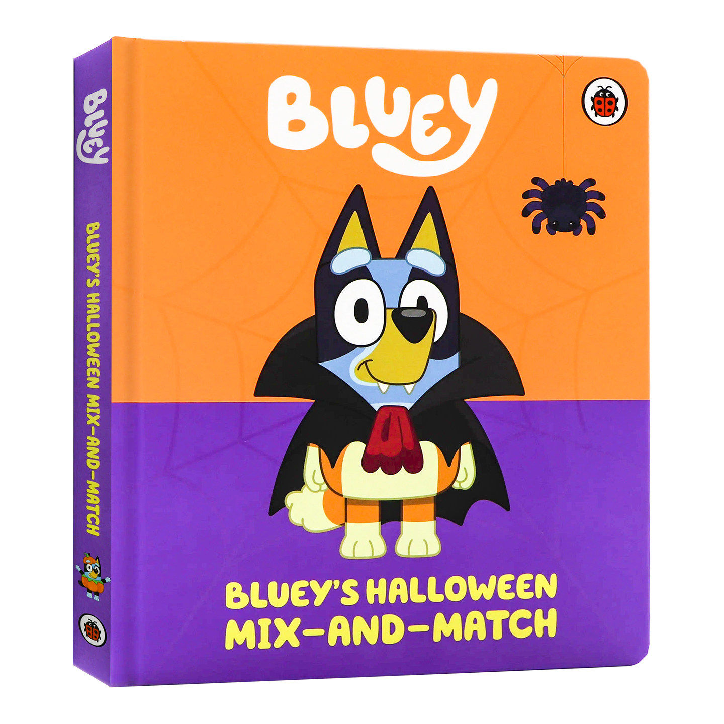 小蓝狗布鲁伊的万圣节英文原版绘本 Blueys Halloween Mix and Match 万圣节主题穿搭配对翻翻书换装游戏书 低幼宝宝节日启蒙认知