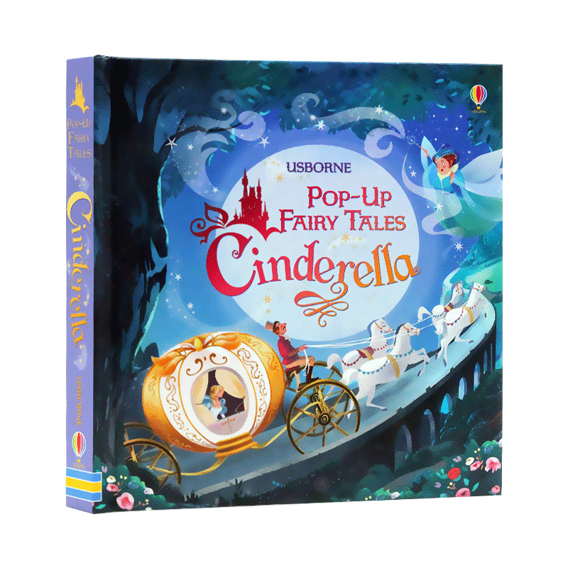 灰姑娘立体书英文原版