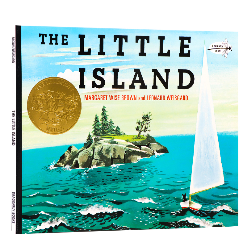 凯迪克获奖绘本 小岛 英文原版绘本 The Little Island 凯迪克金奖绘本 歌颂自然美 哲理故事 儿童英语启蒙读物 Matthew MacDonald