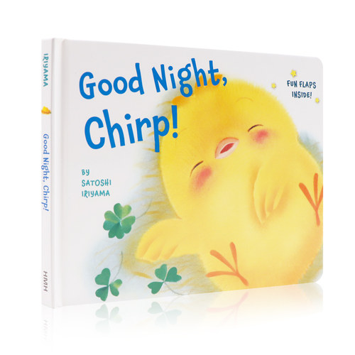 英文原版绘本Good Night, Chirp 晚安 小鸡 英语启蒙早教 纸板书 0~3岁儿童读物 亲子家庭Harcourt Brace and Company出版