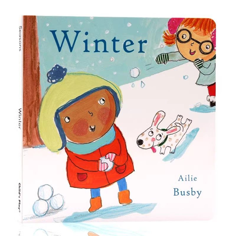 冬天Winter英文原版绘本 儿童启蒙纸板图画故事书 感知四季 Child's Play 出版 亲子互动,书籍/杂志/报纸,原版其它,淘宝优惠券,粉丝福利购,淘宝优惠卷