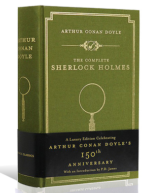 福尔摩斯全集 神探夏洛克 The Complete Sherlock Holmes 英文原版小说 侦探悬疑小说 精装收藏版柯南道尔 福尔摩斯珍藏版