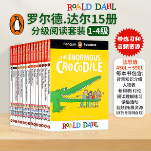 Reader 590L Penguin Dahl ELT Roald 4级分级阅读15册 Readers 企鹅阅读分级指导蓝思值450 罗尔德达尔英文原版 Graded 小说1