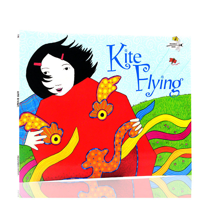英文原版绘本 kite flying 风筝 名家grace lin作品 吴敏兰推荐 平装