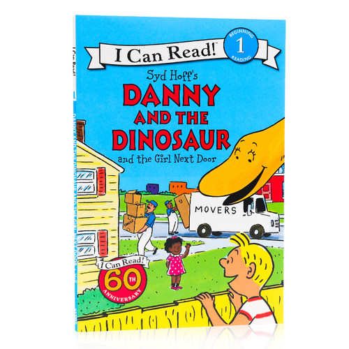 丹尼和恐龙系列Danny and the Dinosaur and the Girl Next Door英文原版绘本汪培珽推荐书单 I Can Read level 1儿童英语分级阅读