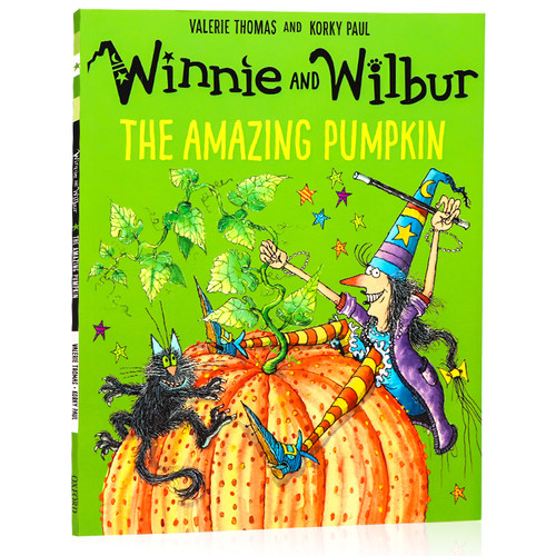 女巫温妮绘本系列 神奇的南瓜 英文原版绘本Winnie and Wilbur The Amazing Pumpkin 吴敏兰书单温妮女巫魔法绘本图画书Oxford牛津
