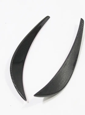 适用于2008-2014奥迪R8改装碳纤维前杠风刀侧刀风碳纤侧扰流V8V10